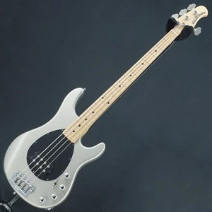 Used MUSICMAN USA Sterling (Pearl Platinum) '99 Electric Bass Guitar - Picture 1 of 11