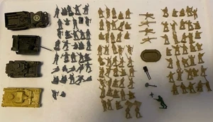 Historama MPC HO Scale Toy Soldiers & Vehicles Lot Tanks Truck Artillery Trailer - Bild 1 von 23
