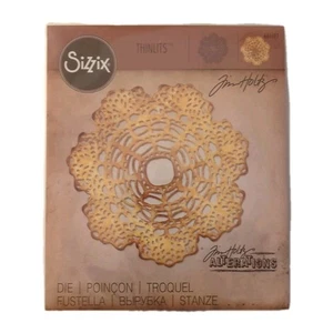 TIM HOLTZ Alterations Sizzix Thinlits • RETIRED 2015 • Doily Die 661497 - Picture 1 of 7