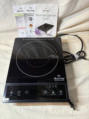 Cooktop de indução portátil Duxtop, queimador de bancada, modelo: E210C2, 1800W - Imagem 1 de 4