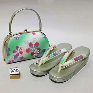Juego Zori & Bag, US9.5/UK6.5/JPN26.5 (tamaño 3L), tamaño de pie adecuado 25-27cm Nuevo - Imagen 1 de 3