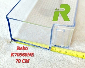 Balconcino Ripiano Contenitore Balcone per Porta Frigorifero Beko Frigo K70560NE - Foto 1 di 8