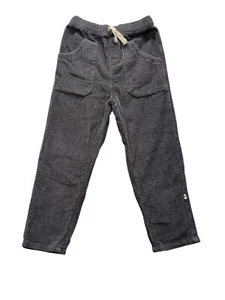 Organic Gray Corduroy Kids Pants #7446 - Picture 1 of 6