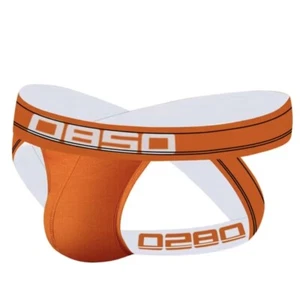 Herren Cross Strap Orange Athletic Supporter Jockstrap Unterwäsche Gay - Bild 1 von 6