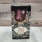 Breast Cancer Ribbon Oct Awareness Month Goblet Me Too Brown Pink Polka Dots 