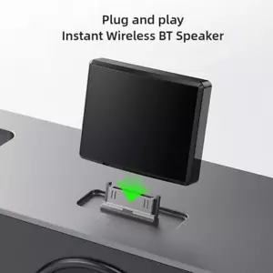 30 Pin Bluetooth Music Receiver Adapter 5.4 Audio Receiver Speaker Q5K6 - Picture 1 of 11
