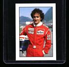 #Ar036 Alain Prost F1 Auto Racing Card Free Shipping