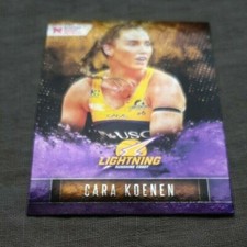 2018 Suncorp Super Netball Parallel Foil Card 37 Cara Koenen