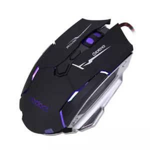 K1015 Kabelgebundene USB Gaming Maus 7 Tasten Schwarz - Bild 1 von 9