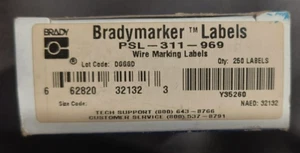 Brady Psl 311-969 - Picture 1 of 1