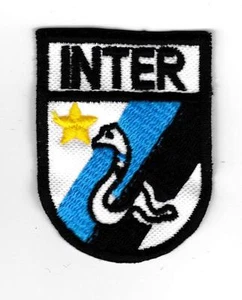 [Patch] INTER VINTAGE cm 4 X 5,5 toppa ricamata ricamo INTERNAZIONALE -476 - Picture 1 of 1