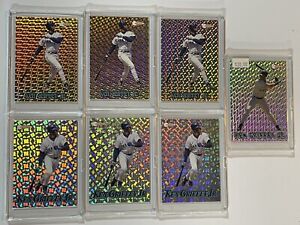 Griffey 1993-94 Pacific 7-Prism Uncirculated Variations Cards Very Nice