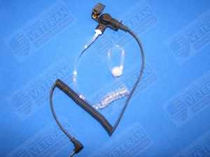 Repuesto de oreja de 3,5 mm solo escucha cable en espiral para sombra PRSMA-AT1 3,5 L - Imagen 1 de 5