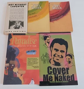 African American Literature Lot X5 Langston Hughes Angelou Dawn Jones Signed  - Picture 1 of 15