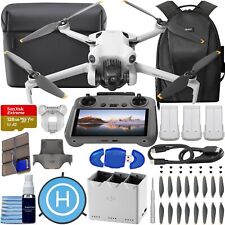 DJI Mini 4 Pro Fly More Combo Plus w/ DJI RC 2 (Screen Remote Controller) Bundle