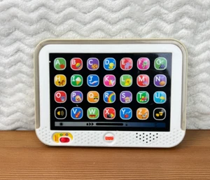 Fisher-Price Laugh & Learn Smart Stages Tablet weiß Musikspielzeug mit Licht - Bild 1 von 2