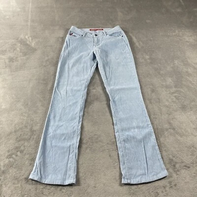 Pantalones de pana Guess Jeans para mujer 28 azules usados en excelente estado defectuosos Foto 1 de 4