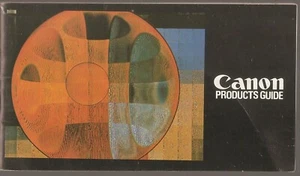 Vintage Canon Products Guide Booklet - Film / Cine / Zubehör - Bild 1 von 4