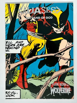2023 Fleer Ultra Wolverine Aliases Wolverine The Hand of God #A-5 - Image 1 of 2