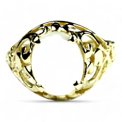 Mother of Pearl, 10KY or 14KY Gold Ladies Ring, R004 - Image 1 of 4