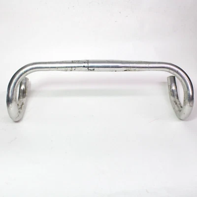 Cinelli Nerve Alloy Drop Bar  Road Bike Handlebar 26.0mm Clamp x 42cm Silver - Image 1 of 4