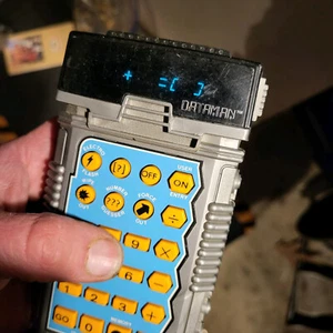 Calcolatrice gioco matematica elettronica vintage Texas Instruments DATAMAN testata - Foto 1 di 8