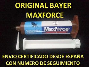 1 JERINGA MAXFORCE FC MATAR ELIMINAR CUCARACHAS ORIGINAL BAYER GEL 30g=(300m2) - Imagen 1 de 1