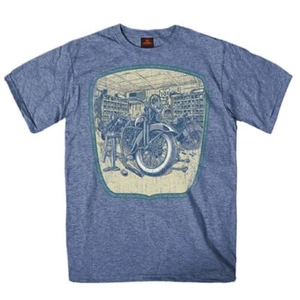 Garage Built Motorcycle Biker T-Shirt - Picture 1 of 2