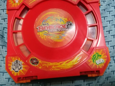 Beyblade Metal Fusion Battle Arena Stadium Carrying Travel Case Cover