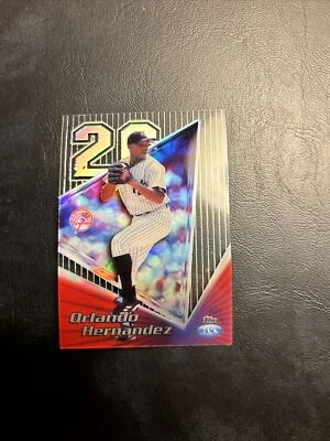 C54a 1999 Topps Tek #40a Orlando Hernandez New York Yankees￼￼ ￼￼￼,￼pattern￼ 23 - Image 1 of 2