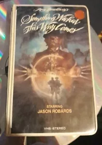 VHS Something Wicked This Way Comes Disney First Release Case HORROR - Picture 1 of 3