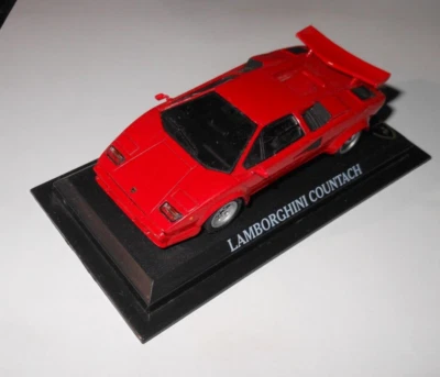 MODELLO AUTO DIE CAST DEL PRADO SCALA 1/43 LAMBORGHINI COUNTACH ROSSO - Immagine 1 di 2