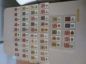 John Player & Son Regimental Standards & Cap Badges 1930 Full Set of 50 cards - Picture 1 of 11