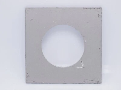 Calumet CC-400 Series 4x5" Camera Lens Board 4x4 Square - 56mm Hole - 105822 - Image 1 of 2