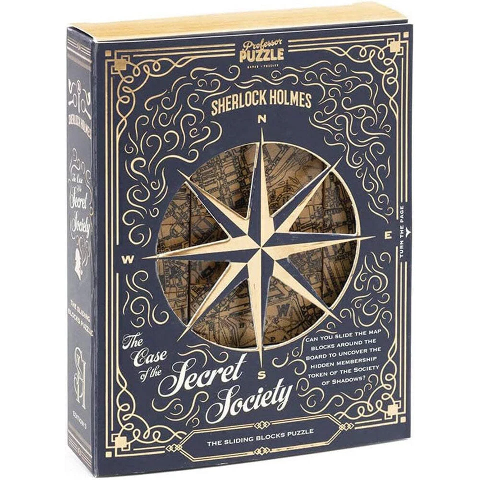Sherlock Holmes Secret Society Brain Teasing Puzzle - Image 1 of 1