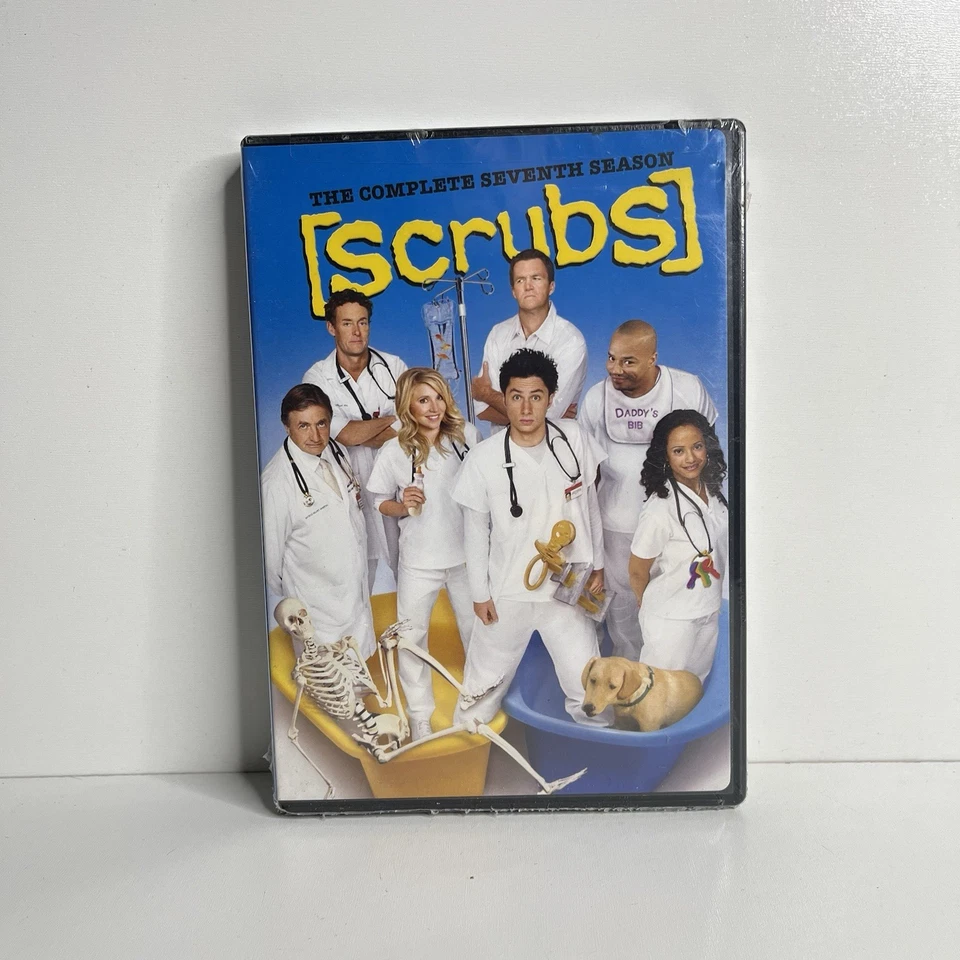 Scrubs The Complete Seventh Season DVD 2008 2-Disc Set Brand New Sealed! Foto 1 de 4