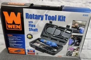 Kit de herramientas giratorias WEN NUEVO EN CAJA con eje flexible incluye accesorios y estuche rígido - Imagen 1 de 6