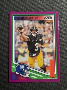 2025 Score Purple #30 Russell Wilson New York Giants - Picture 1 of 6