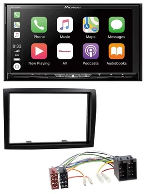 Pioneer 2DIN MP3 USB DAB DVD Bluetooth Autoradio für Fiat Ducato Citroen Jumper - Bild 1 von 4