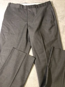 Wool Dress Pants Men’s 36S Grey - Picture 1 of 7
