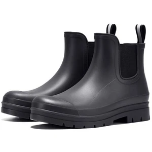 Women's Ankle Rain Boots Waterproof Chelsea Rain Boots Rubber Boots Women Sho... - Picture 1 of 5