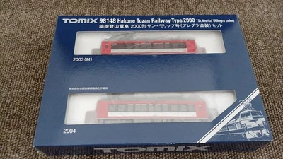 TOMIX 98148 Hakone Tozan Railway 2000 Series SMoritz Go (Allegra Livery) Set - Image 1 of 4