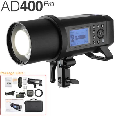 Godox AD400Pro All-in-One Outdoor Flash 400W TTL 1/8000 HSS Flash LED Monolight - Bild 1 von 4