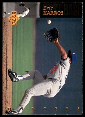 Eric Karros 1994 Upper Deck #208 Dodgers MLB LEER ENVÍO GRATUITO AutographDen Foto 1 de 2