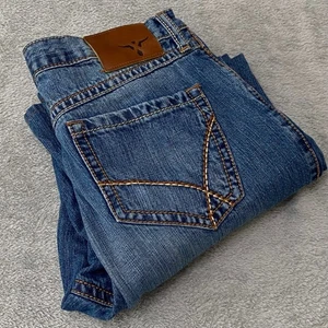 Wrangler 20X Vintage Boot Cut Jeans Herren Größe 30x27 Medium Wash Denim Western - Bild 1 von 7