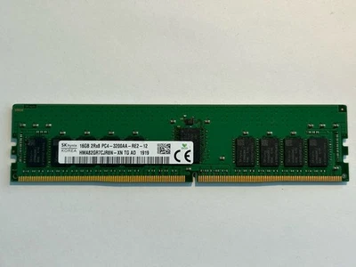 RAM de servidor Hynix HMA82GR7CJR8N-XN 16 GB 2Rx8 PC4-3200AA DDR4 RDIMM Foto 1 de 4