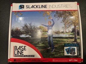 Slackline Industries 50 Foot 50ft 15M kit Introductory Slackline Kit - Picture 1 of 6