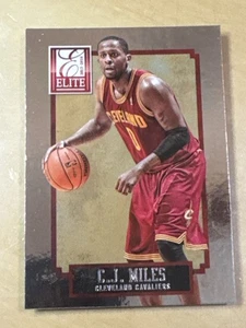 2013-14 Panini Elite - C.J. Miles Sports Trading Card #187 - Foto 1 di 2