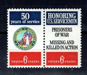 Stamps USA  1970 - 50 Years of Service-Disabled Veterans (SC# 1421-1922) - Picture 1 of 1