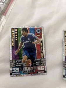 Diego Costa Match Attax Man Of The Match 2014-2015 #368 Chelsea - Picture 1 of 1